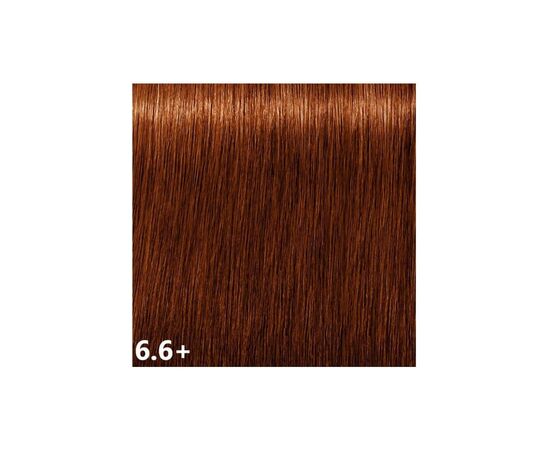 Краска для волос Indola Permanent Caring Color 6.6+ - Русый медный интенсивный (4045787927757), изображение 2 Краска для волос Indola Permanent Caring Color 6.6+ - Русый медный интенсивный (4045787927757), изображение 2