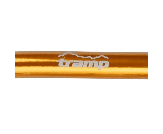 Карабин туристический Tramp 6 см з муфтою orange (набір 10шт) (UTRA-307-orange), изображение 3 Карабин туристический Tramp 6 см з муфтою orange (набір 10шт) (UTRA-307-orange), изображение 3