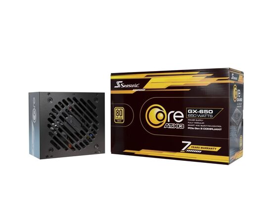 Блок питания Seasonic 650W BLACK (CORE GX-650-ATX31), изображение 10 Блок питания Seasonic 650W BLACK (CORE GX-650-ATX31), изображение 10