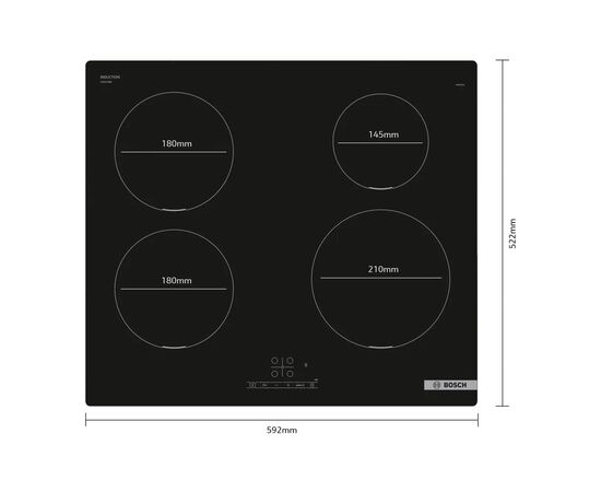 Варочная поверхность Bosch PUE611BB5E, изображение 6 Варочная поверхность Bosch PUE611BB5E, изображение 6