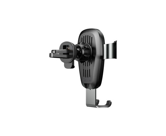 Універсальний автотримач Baseus Metal Gravity with technology Qi 10W (WXYL-B0A), зображення 3 Універсальний автотримач Baseus Metal Gravity with technology Qi 10W (WXYL-B0A), зображення 3