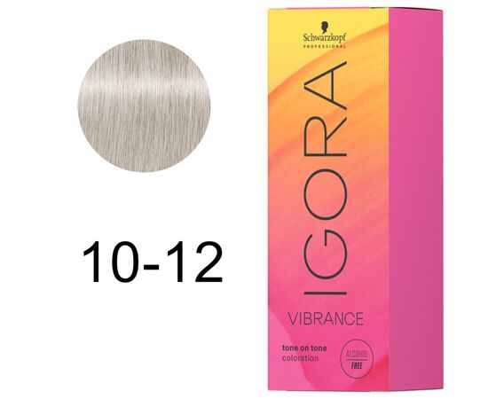 Фарба для волосся Schwarzkopf Professional Igora Vibrance 10-12 - М'який тонер Попелястий (7702045468076), зображення 2 Фарба для волосся Schwarzkopf Professional Igora Vibrance 10-12 - М'який тонер Попелястий (7702045468076), зображення 2