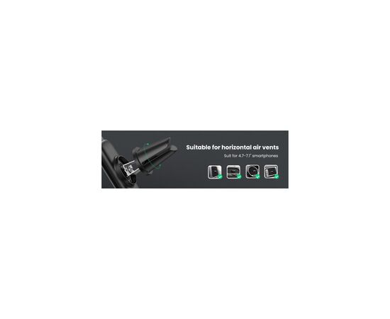 Універсальний автотримач Ugreen LP120 4.7-7.2" (10422), зображення 9 Універсальний автотримач Ugreen LP120 4.7-7.2" (10422), зображення 9