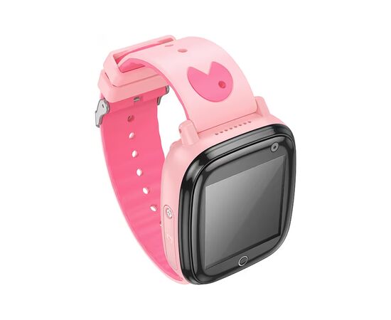 Смарт-часы HOCO Y100 children watch with call function Pink (6942007625647), изображение 2 Смарт-часы HOCO Y100 children watch with call function Pink (6942007625647), изображение 2