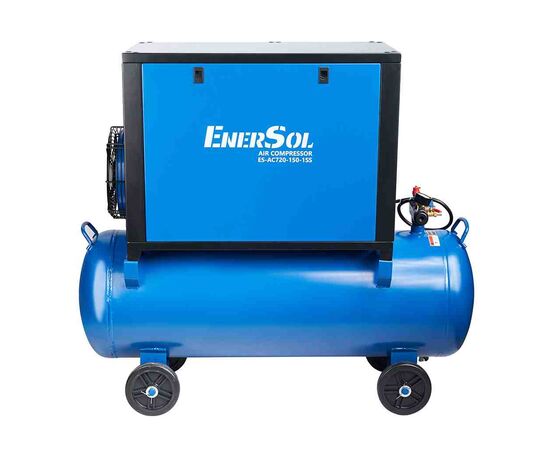 Компрессор Enersol винтовой ES-AC720-150-1SS, 720 л/мин, 4 кВт, 127.0 кг (ES-AC720-150-1SS), изображение 4 Компрессор Enersol винтовой ES-AC720-150-1SS, 720 л/мин, 4 кВт, 127.0 кг (ES-AC720-150-1SS), изображение 4