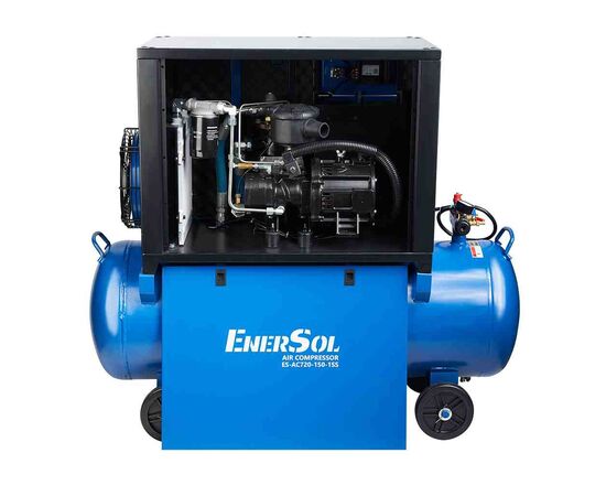 Компрессор Enersol винтовой ES-AC720-150-1SS, 720 л/мин, 4 кВт, 127.0 кг (ES-AC720-150-1SS), изображение 5 Компрессор Enersol винтовой ES-AC720-150-1SS, 720 л/мин, 4 кВт, 127.0 кг (ES-AC720-150-1SS), изображение 5