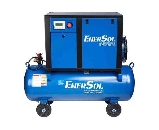Компрессор Enersol винтовой ES-AC720-150-1SS, 720 л/мин, 4 кВт, 127.0 кг (ES-AC720-150-1SS) Компрессор Enersol винтовой ES-AC720-150-1SS, 720 л/мин, 4 кВт, 127.0 кг (ES-AC720-150-1SS)