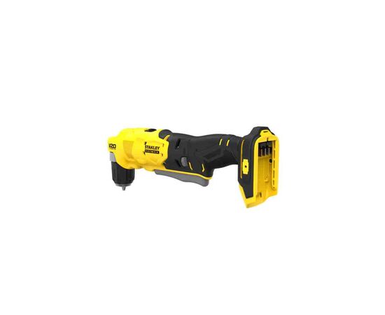 Дрель Stanley угловая FATMAX® V20, Li-lon 18V, 45 Нм, 0-600 / 1900 об/мин (без АКБ и ЗУ) (SFMCD750B), изображение 2 Дрель Stanley угловая FATMAX® V20, Li-lon 18V, 45 Нм, 0-600 / 1900 об/мин (без АКБ и ЗУ) (SFMCD750B), изображение 2