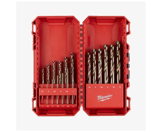 Набор сверл Milwaukee по металлу HSS-Co DIN338, 19шт (4932493867)