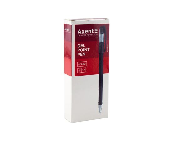 Ручка гелевая Axent Forum 0.5 мм Синяя (AG1006-02-A), изображение 2 Ручка гелевая Axent Forum 0.5 мм Синяя (AG1006-02-A), изображение 2