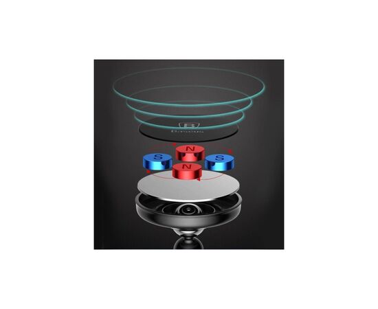 Универсальный автодержатель Baseus Magnetic Bullet An on-board (клейкая лента) black (SUYZD-01), изображение 6 Универсальный автодержатель Baseus Magnetic Bullet An on-board (клейкая лента) black (SUYZD-01), изображение 6