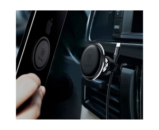 Универсальный автодержатель Baseus Magnetic Air Vent Car (SUGX020001), изображение 12 Универсальный автодержатель Baseus Magnetic Air Vent Car (SUGX020001), изображение 12