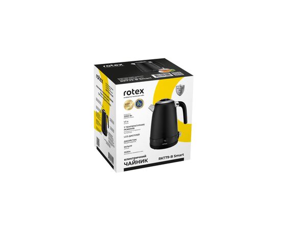 Электрочайник Rotex RKT79-B Smart, изображение 9 Электрочайник Rotex RKT79-B Smart, изображение 9