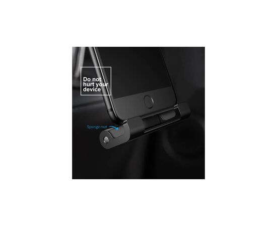 Универсальный автодержатель Baseus Back Seat Car Mount Holder Black (SUHZ-01), изображение 9 Универсальный автодержатель Baseus Back Seat Car Mount Holder Black (SUHZ-01), изображение 9