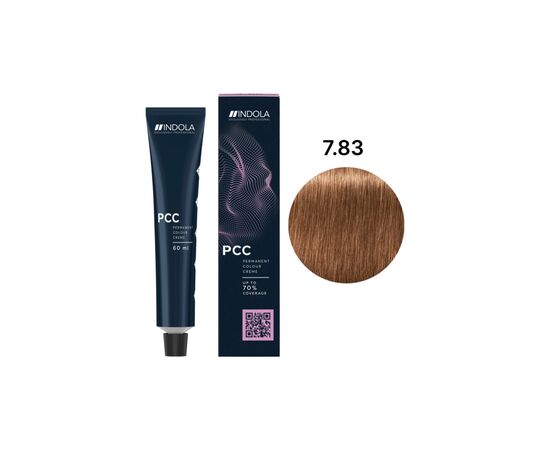 Краска для волос Indola Permanent Caring Color 7.83 – Средний блондин шоколадно золотистый (4045787932003), изображение 2 Краска для волос Indola Permanent Caring Color 7.83 – Средний блондин шоколадно золотистый (4045787932003), изображение 2