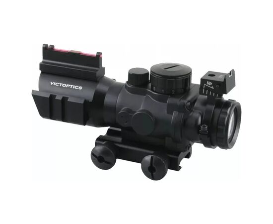 Оптический прицел Vector Optics C1 4x32 Red, Green, Blue Chevron (OPSL12), изображение 2 Оптический прицел Vector Optics C1 4x32 Red, Green, Blue Chevron (OPSL12), изображение 2
