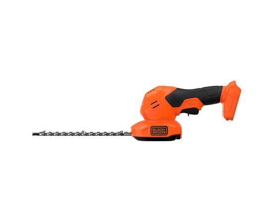 Кусторез Black&Decker 18V, насадки - 20 см/8 мм, 10 см/18 мм (без АКБ и ЗУ) (BCSS18B), изображение 4 Кусторез Black&Decker 18V, насадки - 20 см/8 мм, 10 см/18 мм (без АКБ и ЗУ) (BCSS18B), изображение 4