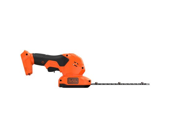 Кусторез Black&Decker 18V, насадки - 20 см/8 мм, 10 см/18 мм (без АКБ и ЗУ) (BCSS18B), изображение 5 Кусторез Black&Decker 18V, насадки - 20 см/8 мм, 10 см/18 мм (без АКБ и ЗУ) (BCSS18B), изображение 5