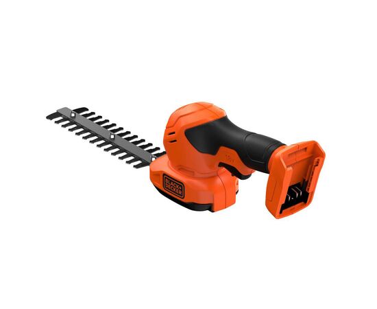 Кусторез Black&Decker 18V, насадки - 20 см/8 мм, 10 см/18 мм (без АКБ и ЗУ) (BCSS18B), изображение 6 Кусторез Black&Decker 18V, насадки - 20 см/8 мм, 10 см/18 мм (без АКБ и ЗУ) (BCSS18B), изображение 6