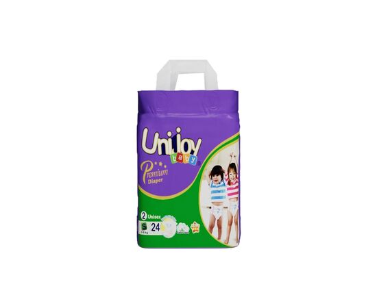 Подгузники Unijoy baby Premium S (3-6 кг) 24 шт (6973920541011), изображение 2 Подгузники Unijoy baby Premium S (3-6 кг) 24 шт (6973920541011), изображение 2