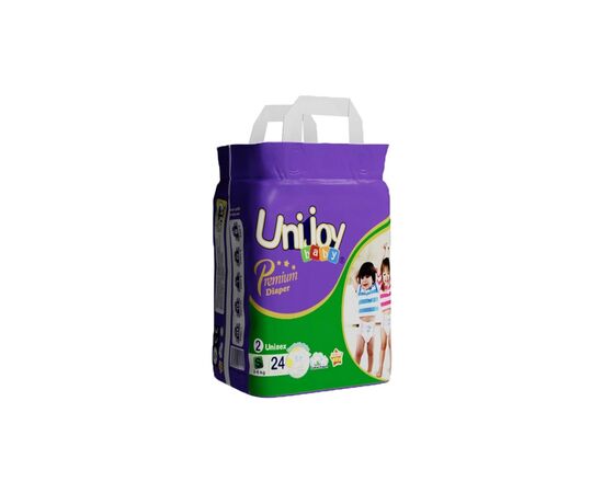 Подгузники Unijoy baby Premium S (3-6 кг) 24 шт (6973920541011) Подгузники Unijoy baby Premium S (3-6 кг) 24 шт (6973920541011)