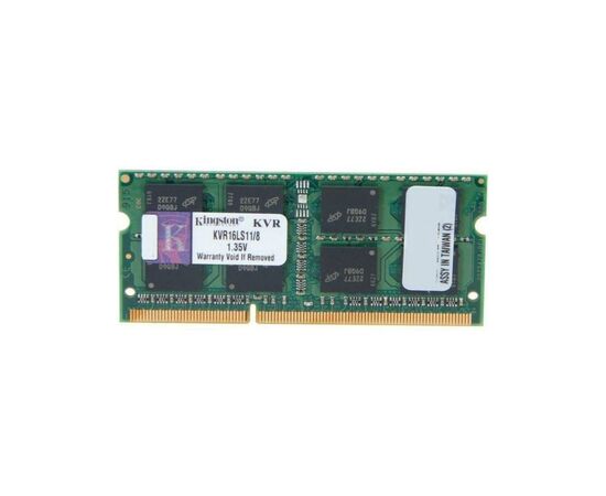 Модуль памяти для ноутбука SoDIMM DDR3L 8GB 1600 MHz Kingston (KVR16LS11/8) Модуль памяти для ноутбука SoDIMM DDR3L 8GB 1600 MHz Kingston (KVR16LS11/8)