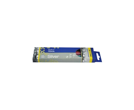 Карандаш графитный Buromax НВ, with eraser, triangular, assorted colors, carton (BM.8510), изображение 2 Карандаш графитный Buromax НВ, with eraser, triangular, assorted colors, carton (BM.8510), изображение 2