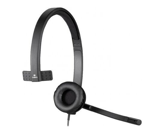 Наушники Logitech H570e USB Headset Mono (981-000571), изображение 2 Наушники Logitech H570e USB Headset Mono (981-000571), изображение 2