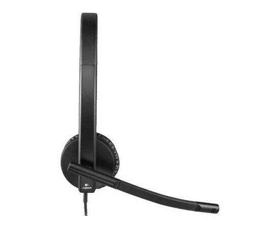 Наушники Logitech H570e USB Headset Mono (981-000571), изображение 3 Наушники Logitech H570e USB Headset Mono (981-000571), изображение 3