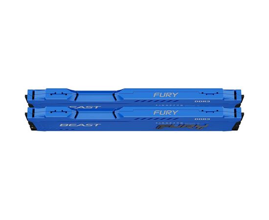 Модуль памяти для компьютера DDR3 16GB (2x8GB) 1600 MHz Fury Beast Blue Kingston Fury (ex.HyperX) (KF316C10BK2/16), изображение 4 Модуль памяти для компьютера DDR3 16GB (2x8GB) 1600 MHz Fury Beast Blue Kingston Fury (ex.HyperX) (KF316C10BK2/16), изображение 4