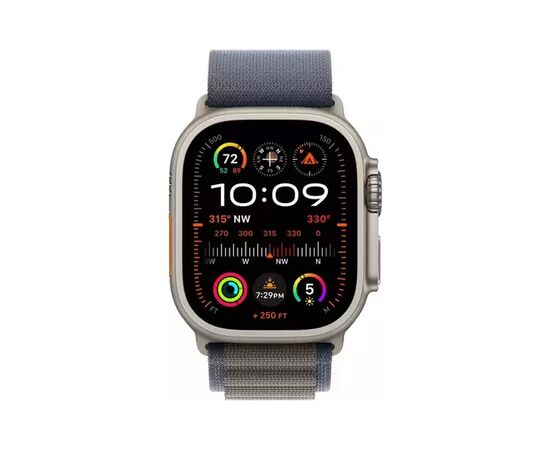 Ремешок для смарт-часов Apple 49mm Blue Alpine Loop - Medium (MT5L3ZM/A), изображение 3 Ремешок для смарт-часов Apple 49mm Blue Alpine Loop - Medium (MT5L3ZM/A), изображение 3