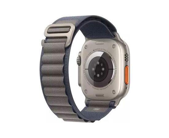 Ремешок для смарт-часов Apple 49mm Blue Alpine Loop - Medium (MT5L3ZM/A), изображение 4 Ремешок для смарт-часов Apple 49mm Blue Alpine Loop - Medium (MT5L3ZM/A), изображение 4