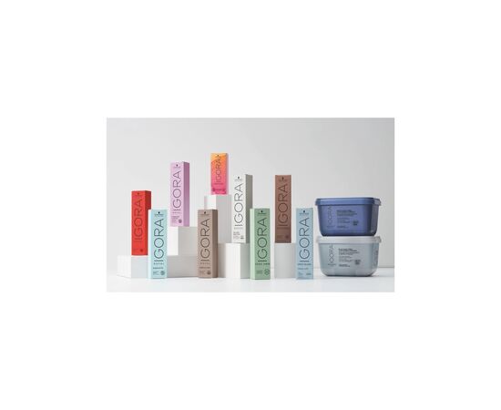 Фарба для волосся Schwarzkopf Professional Igora Vibrance 7-57 - Середньо-русявий золотий мідний (7702045910841), зображення 5 Фарба для волосся Schwarzkopf Professional Igora Vibrance 7-57 - Середньо-русявий золотий мідний (7702045910841), зображення 5
