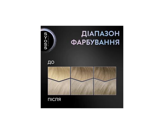 Краска для волос Syoss BL Permanent Coloration 9-53 - Сияющее серебро (9000101731767), изображение 7 Краска для волос Syoss BL Permanent Coloration 9-53 - Сияющее серебро (9000101731767), изображение 7