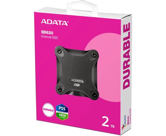 Накопитель SSD USB 3.2 2TB SD620 ADATA (SD620-2TCBK), изображение 6 Накопитель SSD USB 3.2 2TB SD620 ADATA (SD620-2TCBK), изображение 6