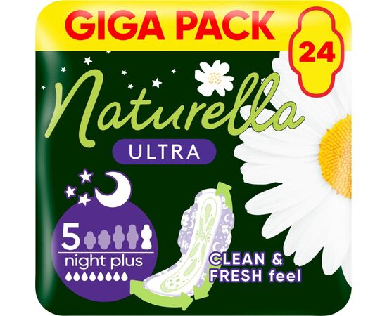 Гігієнічні прокладки Naturella Ultra Night Plus 24 шт. (8700216882378) Гігієнічні прокладки Naturella Ultra Night Plus 24 шт. (8700216882378)