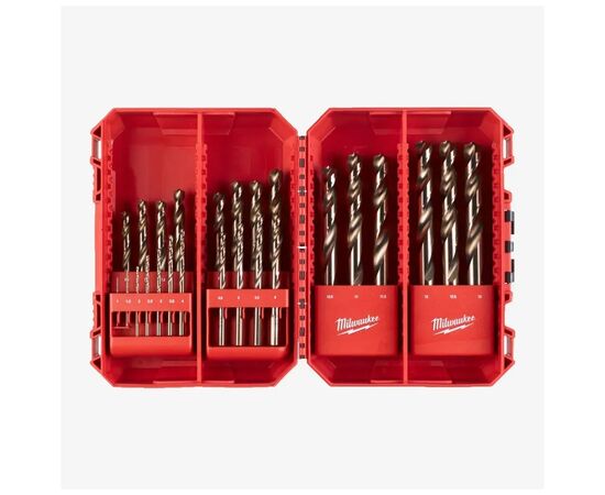 Набор сверл Milwaukee по металлу HSS-Co DIN338, 25шт (4932493868)
