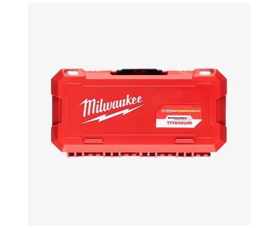 Набор сверл Milwaukee по металлу PACKOUT RedHEX HSS-G TiN, 19шт (4932493866), изображение 3 Набор сверл Milwaukee по металлу PACKOUT RedHEX HSS-G TiN, 19шт (4932493866), изображение 3