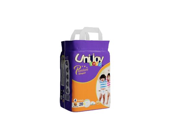Подгузники Unijoy baby Premium L ( 9-14 кг) 20 шт (6973920541035), изображение 2 Подгузники Unijoy baby Premium L ( 9-14 кг) 20 шт (6973920541035), изображение 2