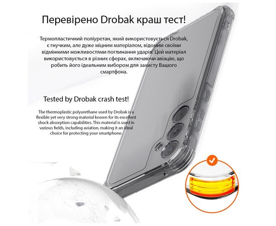 Чехол для мобильного телефона Drobak Acrylic with Airbag Google Pixel 10 5G (858513), изображение 7 Чехол для мобильного телефона Drobak Acrylic with Airbag Google Pixel 10 5G (858513), изображение 7
