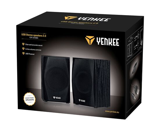 Акустическая система YENKEE YSP 2010BK USB Black (45011776), изображение 4 Акустическая система YENKEE YSP 2010BK USB Black (45011776), изображение 4