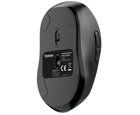 Мышка YENKEE YMS 2010BK Gyro Wireless/Bluetooth Black (45025343), изображение 8 Мышка YENKEE YMS 2010BK Gyro Wireless/Bluetooth Black (45025343), изображение 8
