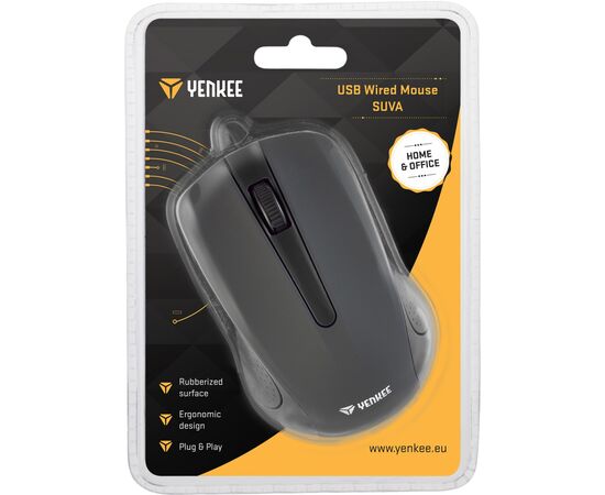 Мышка YENKEE YMS 1015BK USB Black (45010820), изображение 4 Мышка YENKEE YMS 1015BK USB Black (45010820), изображение 4