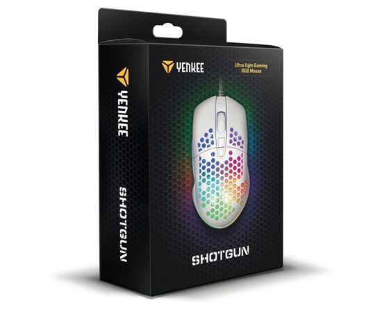 Мышка YENKEE YMS 3030WE Shotgun USB White (45015502), изображение 5 Мышка YENKEE YMS 3030WE Shotgun USB White (45015502), изображение 5