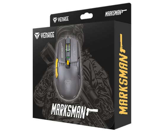 Мышка YENKEE YMS 3600BK Marksman USB Black (45021055), изображение 4 Мышка YENKEE YMS 3600BK Marksman USB Black (45021055), изображение 4