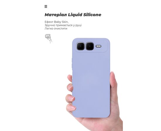 Чехол для мобильного телефона Armorstandart ICON Infinix Smart 10 Plus 4G Camera cover Lavender (ARM87954), изображение 7