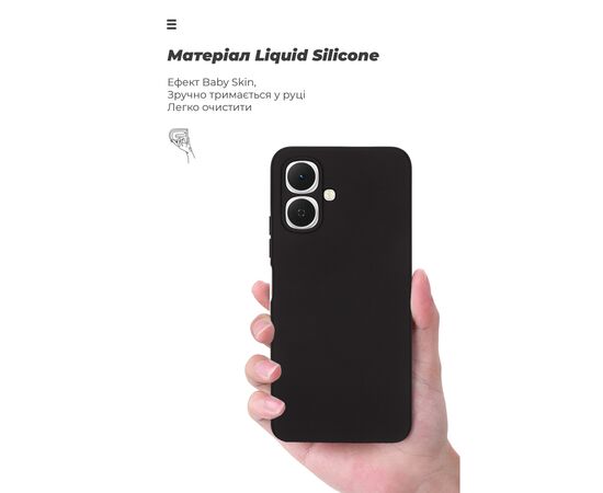 Чехол для мобильного телефона Armorstandart ICON Tecno Spark Go 2 4G Camera cover Black (ARM87153), изображение 7