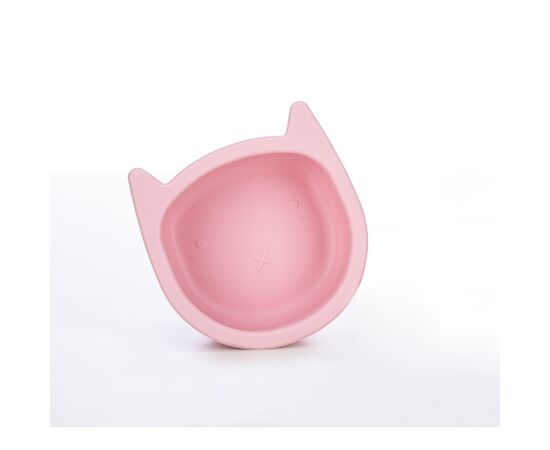 Тарелка детская FreeON Kitty, силіконова pink (46330)