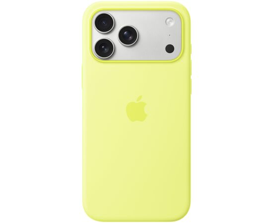 Чехол для мобильного телефона Apple iPhone 17 Pro Max Silicone with MagSafe - Neon Yellow Model A3560 (MGFM4ZM/A) Чехол для мобильного телефона Apple iPhone 17 Pro Max Silicone with MagSafe - Neon Yellow Model A3560 (MGFM4ZM/A)