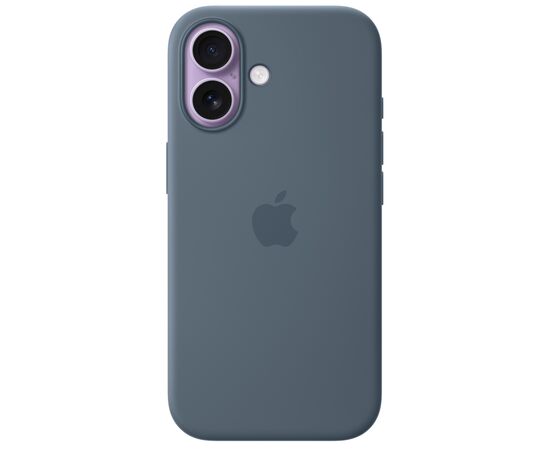 Чехол для мобильного телефона Apple iPhone 17 Silicone with MagSafe - Anchor Blue Model A3558 (MGEW4ZM/A), изображение 4 Чехол для мобильного телефона Apple iPhone 17 Silicone with MagSafe - Anchor Blue Model A3558 (MGEW4ZM/A), изображение 4